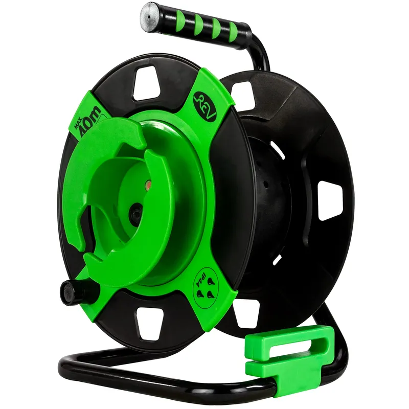 REV Kabelhaspel EX IP44 3000W Groen Voor Buitengebruik — foto 3