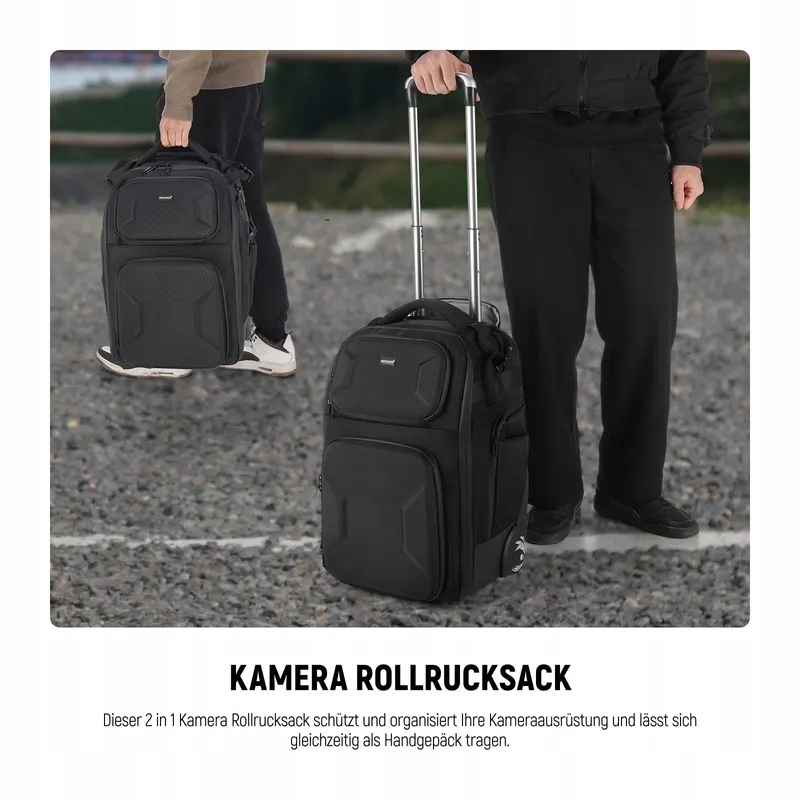 NEEWER PB027 Camerarugzak Wieltjes Waterdicht Laptopvak — foto 3
