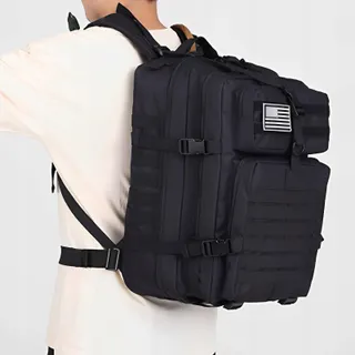 CINGHI LUSSO Militaire Rugzak Heren 45L Outdoor Tactisch Waterdicht — miniatuur 7