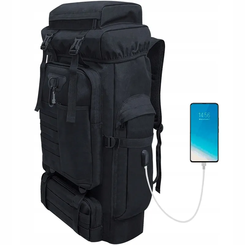 OGETOK Wandelrugzak 80L Waterdicht Survival Voor Mannen En Vrouwen — foto 1