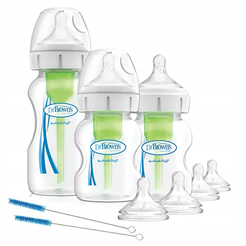 DR BROWNS Options+ Antikoliek Babyfles Brede Hals Starterset — foto 2
