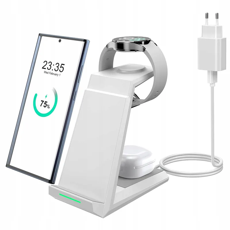 NANAMI Inductief Laadstation 3-in-1 Voor Samsung Galaxy Watch Buds — foto 1