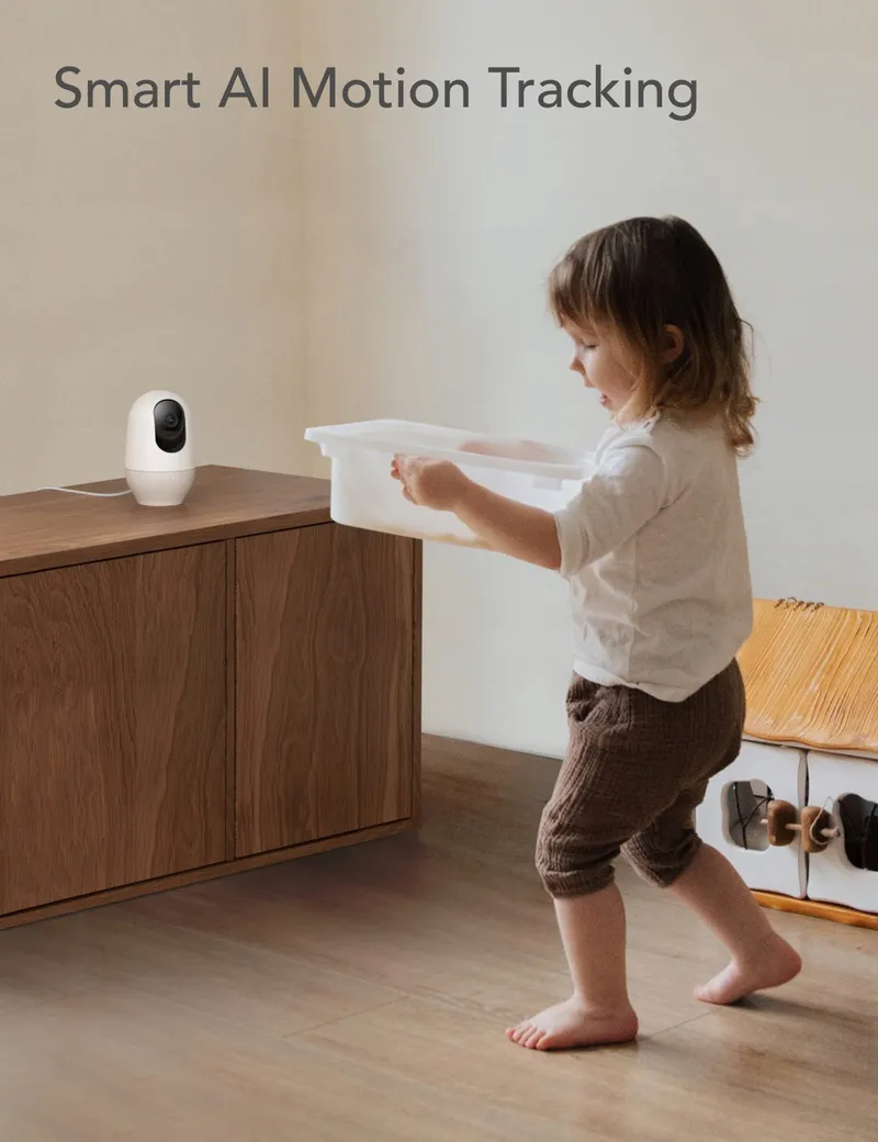 NOOIE Camera 5G Kinderen 2K WiFi 360° IR Nachtzicht Alexa Audio — foto 5
