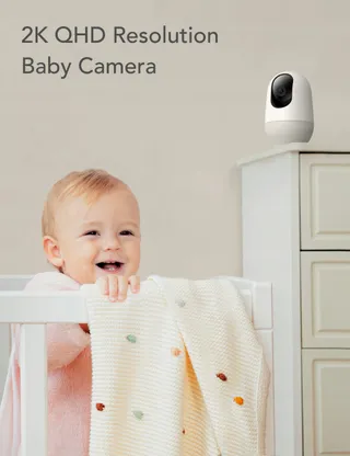 NOOIE Camera 5G Kinderen 2K WiFi 360° IR Nachtzicht Alexa Audio — miniatuur 6