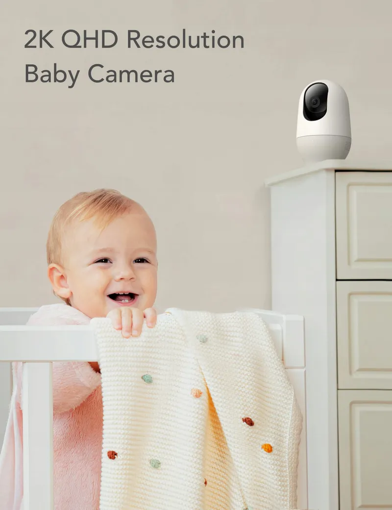 NOOIE Camera 5G Kinderen 2K WiFi 360° IR Nachtzicht Alexa Audio — foto 6