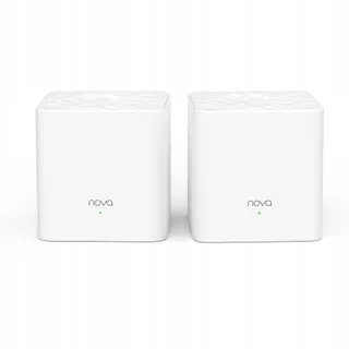 TENDA Nova MW3 Mesh WLAN Systeem AC1200 Dual Band 2Pack Alexa — miniatuur 1