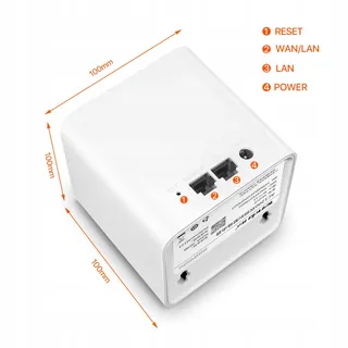 TENDA Nova MW3 Mesh WLAN Systeem AC1200 Dual Band 2Pack Alexa — miniatuur 3