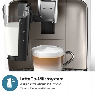 PHILIPS Volautomatisch Koffiezetapparaat LatteGo 4 Dranken Touchscreen — miniatuur 5
