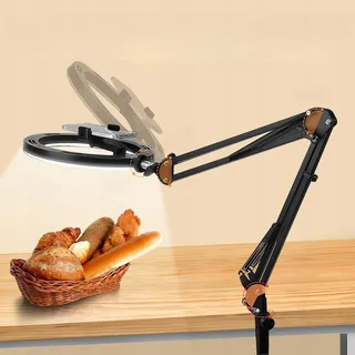 YAYUSI LED Ringlicht 10 Inch met Flexibel Statief voor Video — miniatuur 3