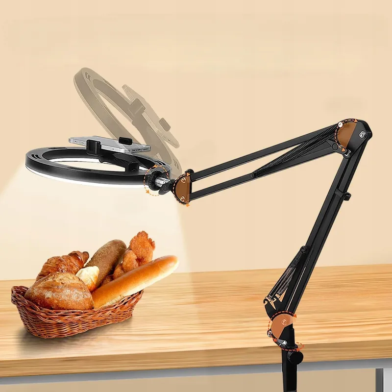 YAYUSI LED Ringlicht 10 Inch met Flexibel Statief voor Video — foto 3