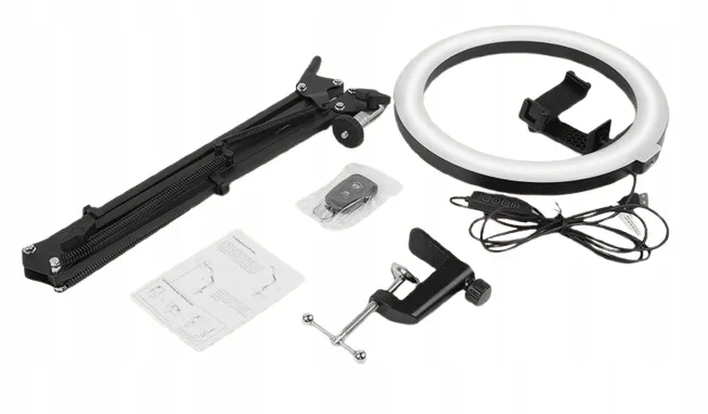 YAYUSI LED Ringlicht 10 Inch met Flexibel Statief voor Video — foto 2