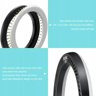 GODOX LR120 LED Ringlichtset 12 Inch Tweekleurig Licht — miniatuur 7