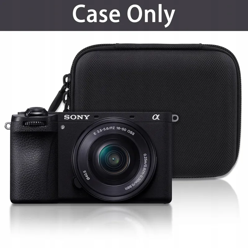 AENLLOSI Hard Case Sony Alpha 6000 6700 met 16-50mm Objectief Zwart — foto 8