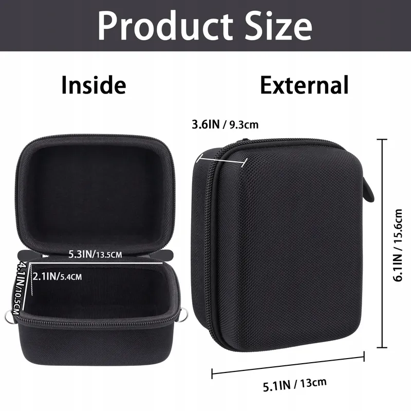 AENLLOSI Hard Case Sony Alpha 6000 6700 met 16-50mm Objectief Zwart — foto 5
