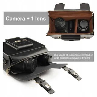 CWATCUN Retro Cameratas Waterdicht Compatibel Canon Nikon Sony — miniatuur 3
