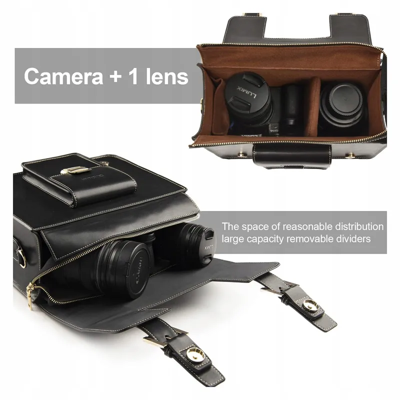 CWATCUN Retro Cameratas Waterdicht Compatibel Canon Nikon Sony — foto 3