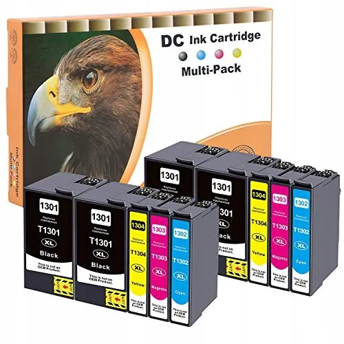 D&C 10x Inktcartridges Epson 13XL WF7015 7525 3540 SX420W — foto 1