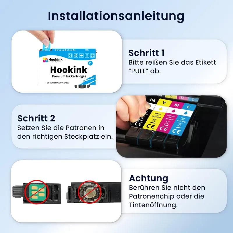 HOOKINK Inktcartridges Epson 603XL XP-2100 WF-2810 15 Stuks — foto 7
