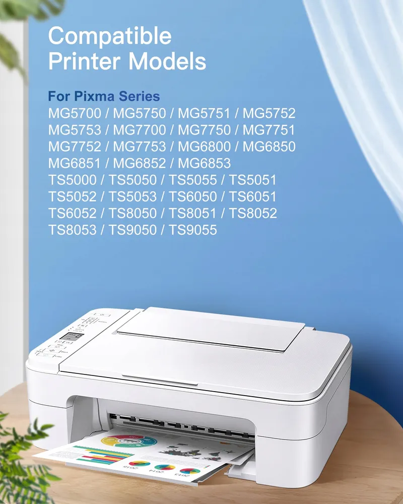 GPC IMAGE Inktcartridges Canon Pixma TS5050 MG5750 20-delig — foto 2