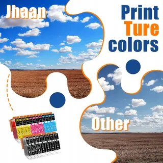 Compatibele Inktcartridges voor Canon Pixma TS5050 TS6050 MG5750 20 Stuks — miniatuur 4