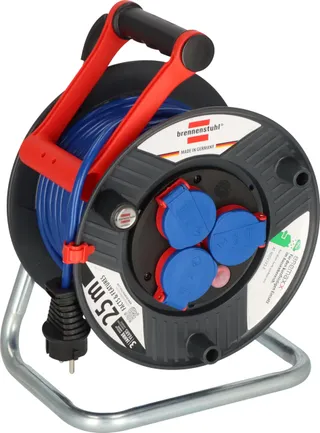 BRENNENSTUHL Garant Kabelhaspel 25m Buitengebruik IP44 Grijs — miniatuur 1