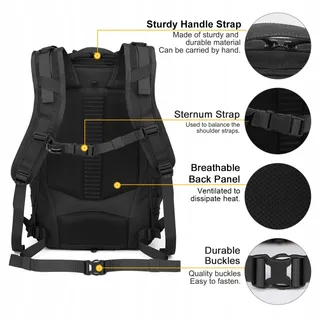 MARDINGTOP Molle Rugzak 30L Laptop Stad Business Reizen — miniatuur 4