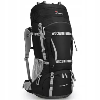 MOUNTAINTOP Trekkingrugzak 70L Waterdicht Heren Dames Camping — miniatuur 1