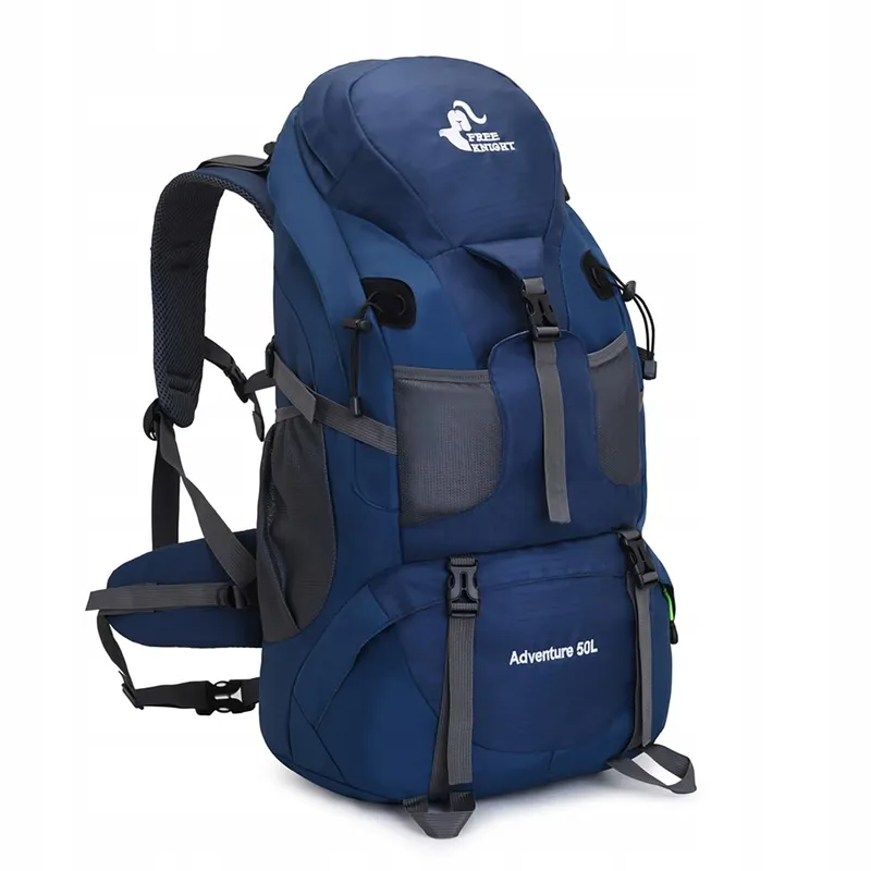 BSEASH 50L Lichte Waterdichte Wandelrugzak Blauw — foto 1