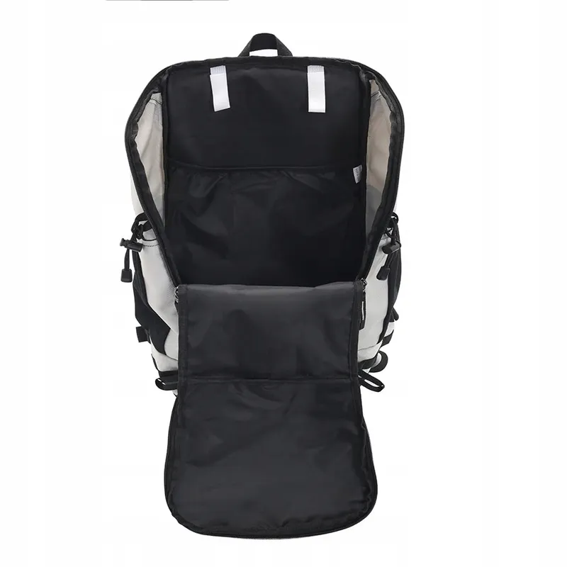 BSEASH Wandelrugzak 40L Waterdicht Lichtgewicht Camping Grijs — foto 9