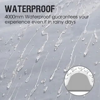 PORTAL Koepeltent 3-4 Personen Waterdicht 4000mm Camping — miniatuur 6