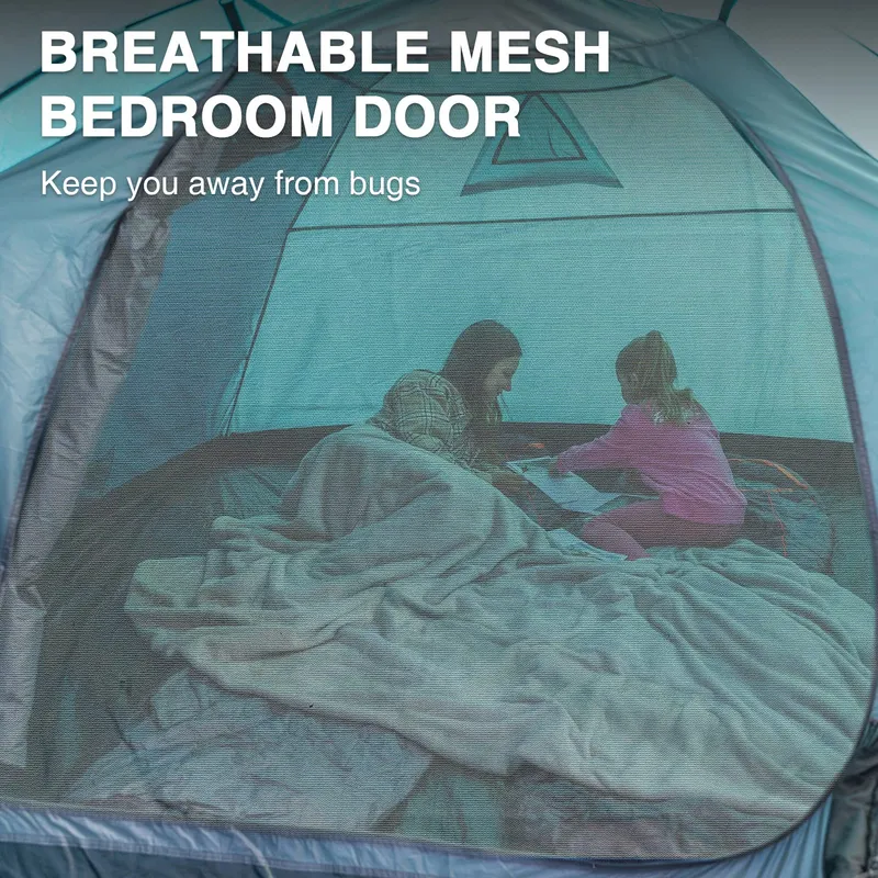 PORTAL Koepeltent 3-4 Personen Waterdicht 4000mm Camping — foto 4