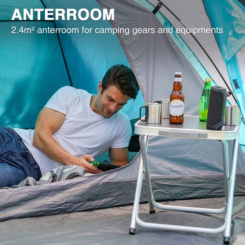 PORTAL Koepeltent 3-4 Personen Waterdicht 4000mm Camping — foto 5