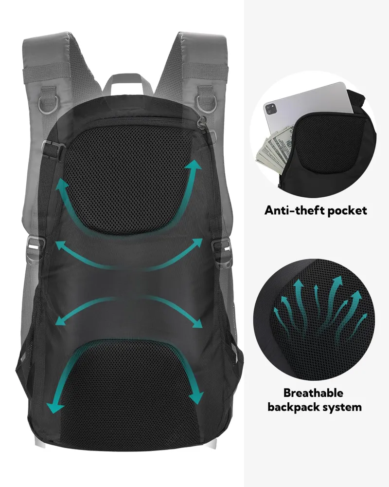 WATERFLY Wandelrugzak 30L Waterdicht Trekking Unisex — foto 3