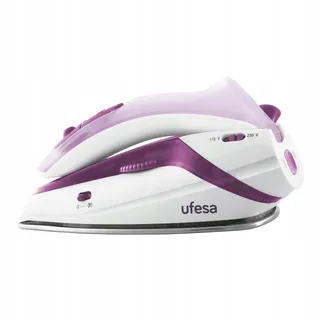UFESA Reisstrijkijzer Opvouwbaar Handvat 1100W Dubbele Spanning 110-230V — miniatuur 2