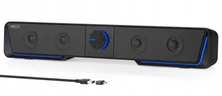 JECOO A40 USB Bluetooth Soundbar PC Zwart