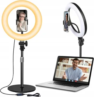 YARRASHOP LED Ringlamp 10.5" Statief Make-up YouTube TikTok — miniatuur 8
