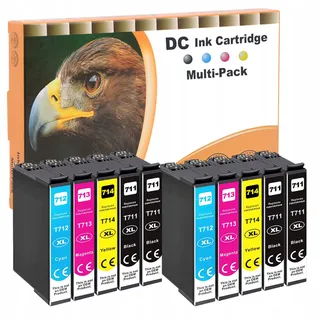 D&C 10x Inktcartridges Epson Stylus SX SX200 SX400 — miniatuur 1