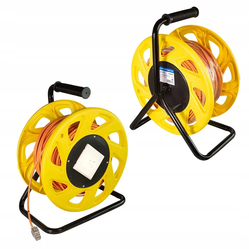 LOGILINK CQ5090S Kabelhaspel CAT7A S/FTP RJ45 90m 1200MHz Oranje — foto 9