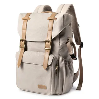 BAGSMART Camerarugzak DSLR Canvas Waterdicht 15" Laptop Statief — miniatuur 1