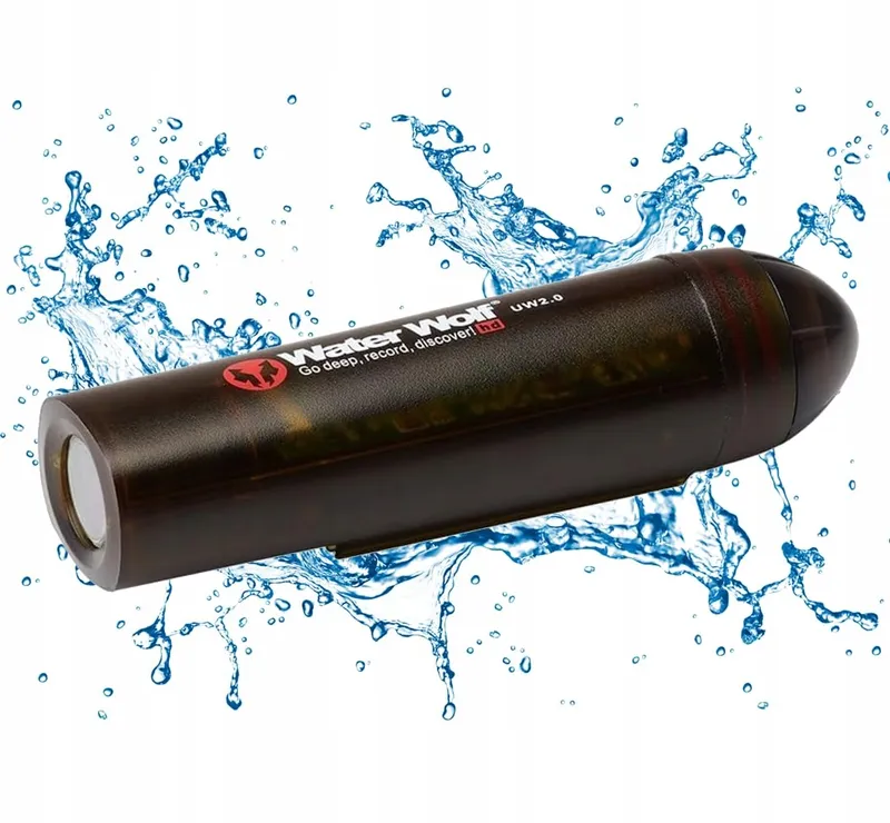 WATERWOLF 2.0 WiFi Onderwatercamera Voor Vissen 1080p HD 120 100m — foto 1