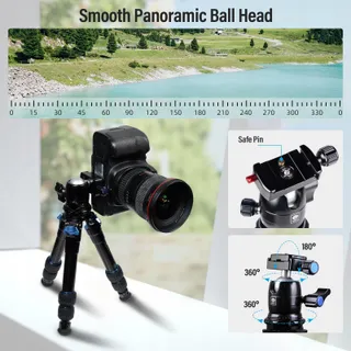 SIRUI AM203 Mini Statief Aluminium 360° Camera 15kg — miniatuur 4