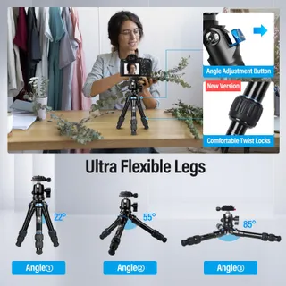 SIRUI AM203 Mini Statief Aluminium 360° Camera 15kg — miniatuur 3