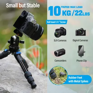 SIRUI AM203 Mini Statief Aluminium 360° Camera 15kg — miniatuur 5