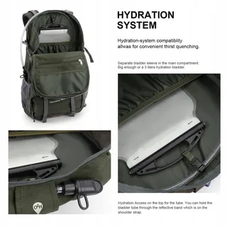 MOUNTAINTOP Trekkingrugzak 40L Heren Dames — miniatuur 6