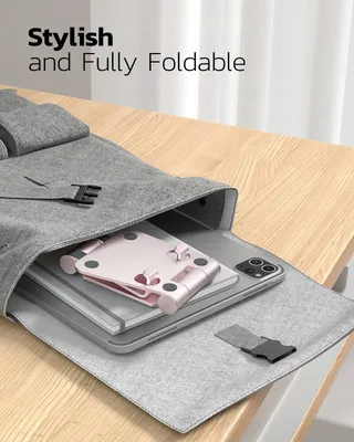 NULAXY Verstelbare Aluminium Telefoonstandaard Compatibel Met iPhone — miniatuur 4