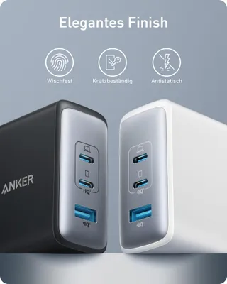 ANKER 736 Nano II 100W USB-C Oplader 3-Poorts MacBook iPhone — miniatuur 8