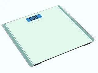 EXZACT Digitale Badkamerweegschaal 180kg LCD Wit — miniatuur 2