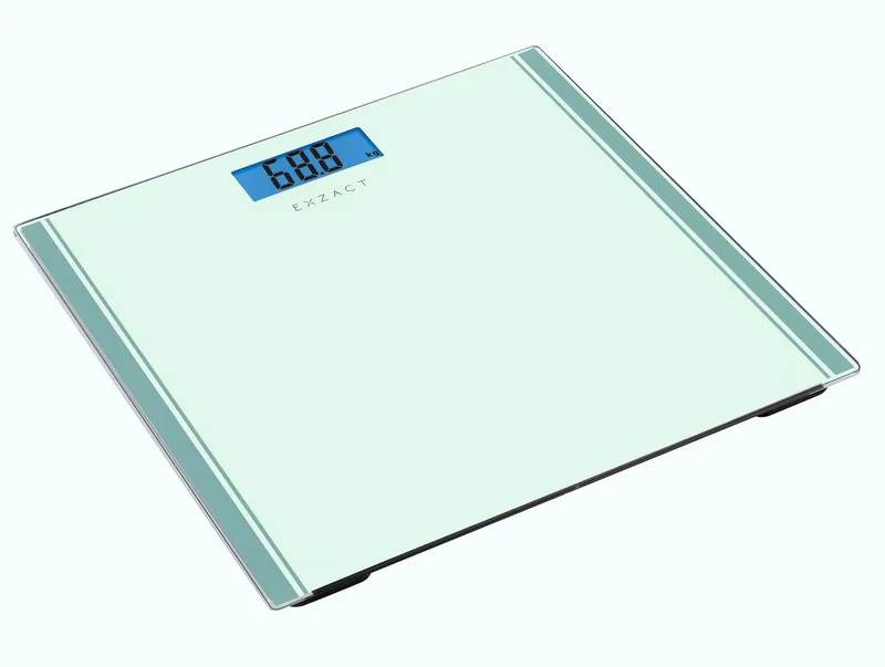 EXZACT Digitale Badkamerweegschaal 180kg LCD Wit β foto 2
