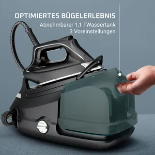 ROWENTA DG9610 Eco Steam Pro Stoomstation 2800W 7,6 Bar Zwart — miniatuur 6