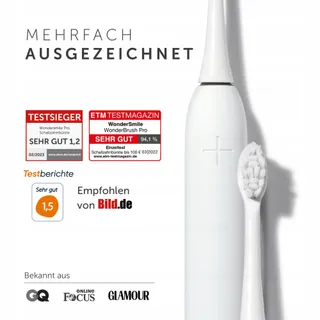 WONDERSMILE Sonische Tandenborstel Pro Testwinnaar 4 Standen — miniatuur 3
